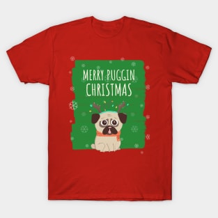 Pug Christmas T-Shirt